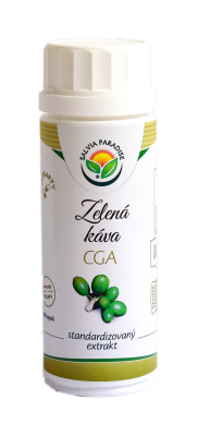 Salvia Paradise Zelená káva - Green coffee CGA standardizovaný extrakt 80 kapslí