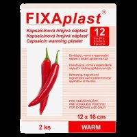 Fixaplast Warm Hřejivá relaxační náplast 2 ks 12x16 cm Fixaplast Warm Hřejivá relaxační náplast 2 ks 12x16 cm