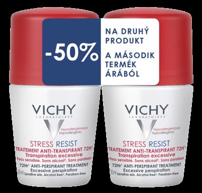 VICHY DEO roll-on DUO StressResist 2x50ml