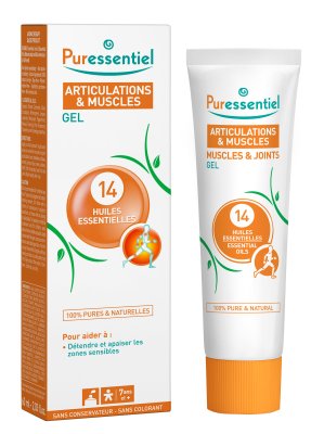 PURESSENTIEL Gel na unavené svaly a klouby 60 ml