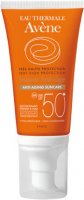 Avène Sun Anti-Age ochranný krém na obličej s protivráskovým účinkem SPF50+ 50 ml