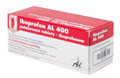 Ibuprofen AL 400 400 mg 50 tablet