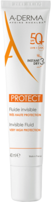 A-Derma Protect Transparetní fluid SPF50+ 40ml