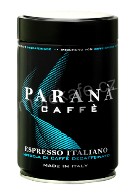 Parana caffe Paraná caffé Espresso 100% arabica 250 g bezkofeinová mletá
