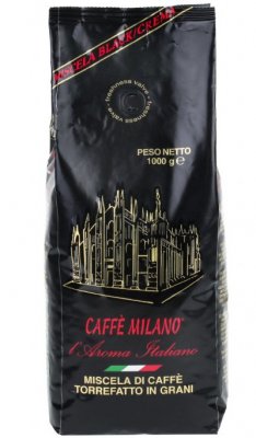 Caffé Milano Black zrnková káva 1 kg