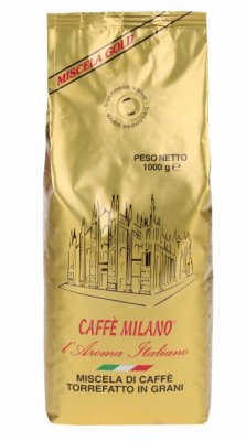 Caffé Milano Gold 1 Kg zrnková káva