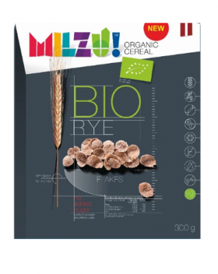 Milzu! BIO Žitné cereálie bez cukru 300g