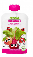 Freche Freunde BIO Kapsička jablko, červená řepa, jahoda a malina 100g