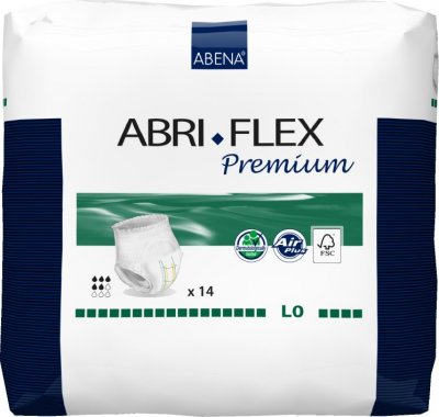 Abena Inkontinenční navlékací kalhotky Abri Flex Premium L0 14 ks