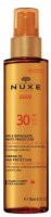Nuxe Sun Bronzující olej na opalování na obličej a tělo SPF 30 Tanning Oil For Face And Body 150ml