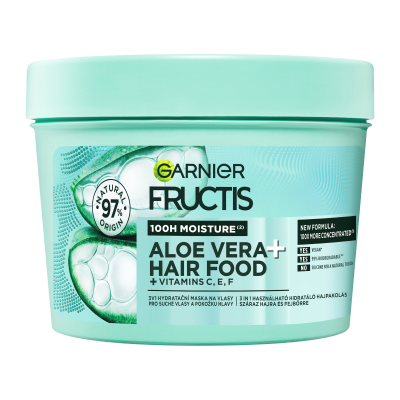 Garnier Fructis Aloe Vera Hair Food pro normální až suché vlasy 390 ml