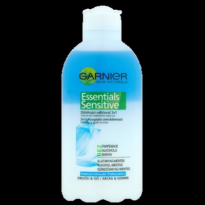 Garnier Essentials Sensitive zklidňující odličovač 2v1 200ml