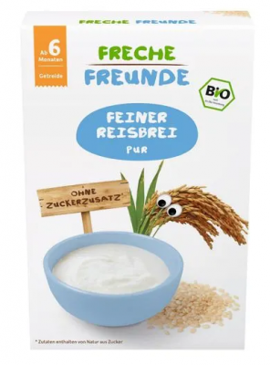 Freche Freunde BIO Jemná rýžová kaše 140g