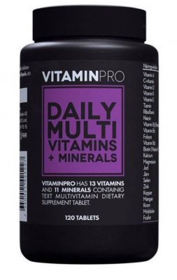 VitaminPro Multivitamíny 120 kapslí