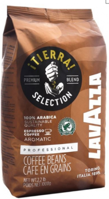 Lavazza Tierra zrnková káva 1000g