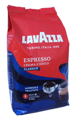 Lavazza Espresso Crema e Gusto zrnková káva 1000g