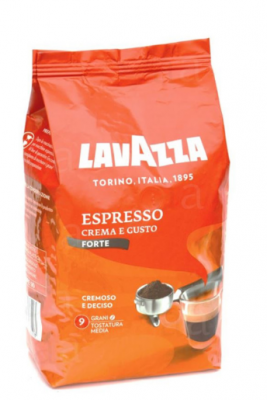 Lavazza Espresso Crema e Gusto Forte zrnková káva 1kg
