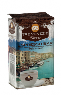 Tre Venezie Espresso Bar mletá káva 250 g