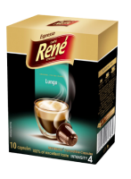 René Espresso Lungo kapsle pro Nespresso 10ks