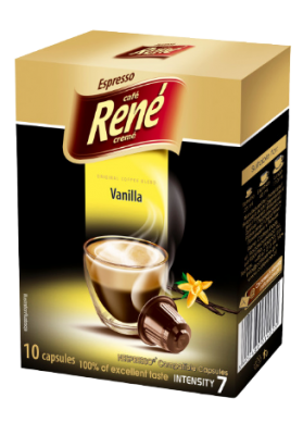 René Espresso Vanillla kapsle pro Nespresso 10 ks