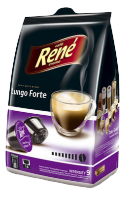 René Lungo Forte kapsle pro kávovary Dolce Gusto 16ks