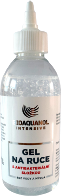 Bioaquanol Gel na ruce s antibakteriální složkou 250ml