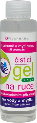 Vivaco Čisticí gel na ruce s aloe 100 ml