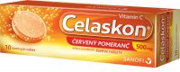 Celaskon červený pomeranč 500mg 10 šumivých tablet
