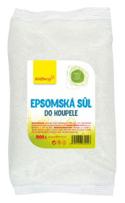 Wolfberry Epsomská sůl do koupele 1000g
