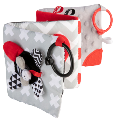 Canpol babies Kontrastní edukativní knížka SENSORY