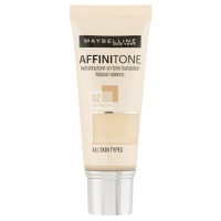 Maybelline Affinitone make-up odstín 02 Light Porcelain 30ml