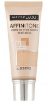 Maybelline Affinitone make-up odstín 02 Light Porcelain 30ml