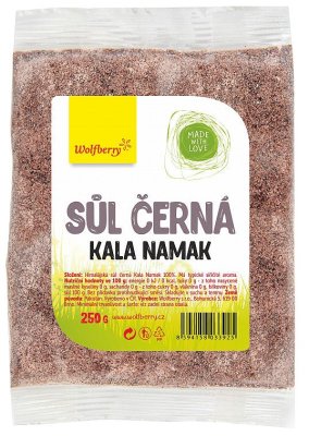 Wolfberry Himalajská sůl černá Kala Namak 250 g