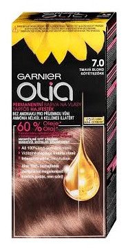 Garnier Olia barva na vlasy 7.0 Tmavá Blond 100g