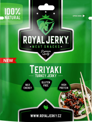 ROYAL JERKY TURKEY TERIYAKI 22G