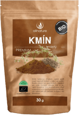 Allnature Kmín mletý BIO 30g