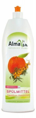 AlmaWin Prostředek na nádobí, bio rakytník & bio mandarinka 1 l