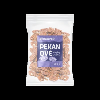 Allnature Pekanové ořechy 500 g Allnature Pekanové ořechy 500 g