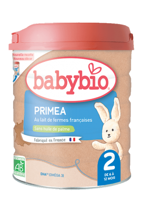 Babybio PRIMEA 2 pokračovací kojenecké bio mléko 800 g