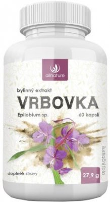 Allnature Vrbovka bylinný extrakt 60kapslí