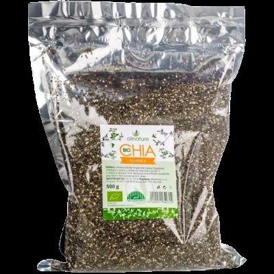 Allnature Bio Chia semínka 500g Allnature Bio Chia semínka 500g