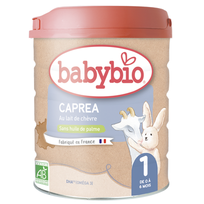 Babybio Caprea 1 plnotučné kozí kojenecké bio mléko 800 g