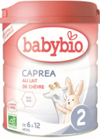 Babybio CAPREA 2 plnotučné kozí kojenecké bio mléko 800 g