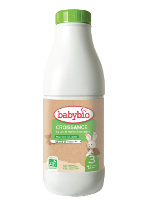 Babybio CROISSANCE 3 Tekuté kojenecké bio mléko nová receptura 1 l