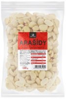 Allnature Arašídy loupané pražené nesolené 1000g