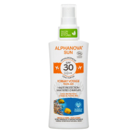Alphanova BIO Opalovací krém ve spreji cestovní SPF 30 90g