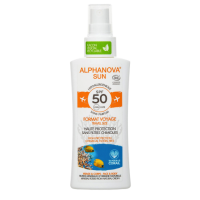 Alphanova BIO Opalovací krém ve spreji cestovní SPF 50 90g