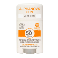 Alphanova BIO Opalovací krém v tyčince SPF 50 bílý 12 g