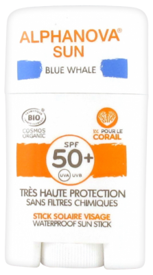 Alphanova BIO Opalovací krém v tyčince SPF 50 modrý 12g