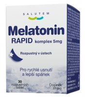 Salutem Pharma Melatonin Rapid komplex 5 mg ODT (pod jazyk) 30 tablet